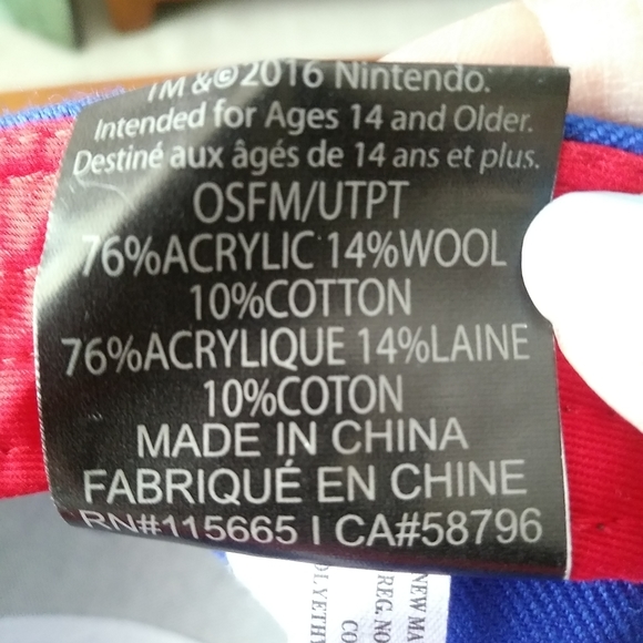 Nintendo hat - Picture 5 of 6